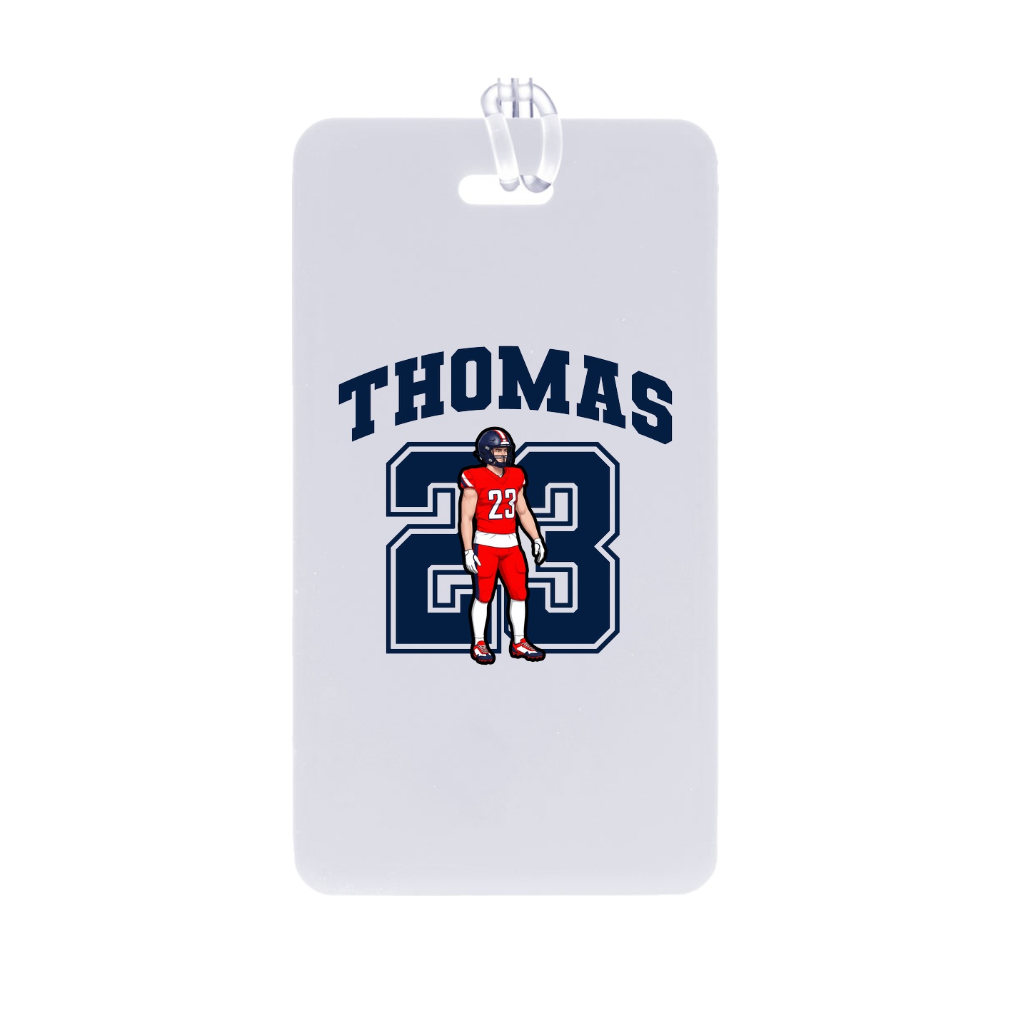 Bag Tag — Number in Classic