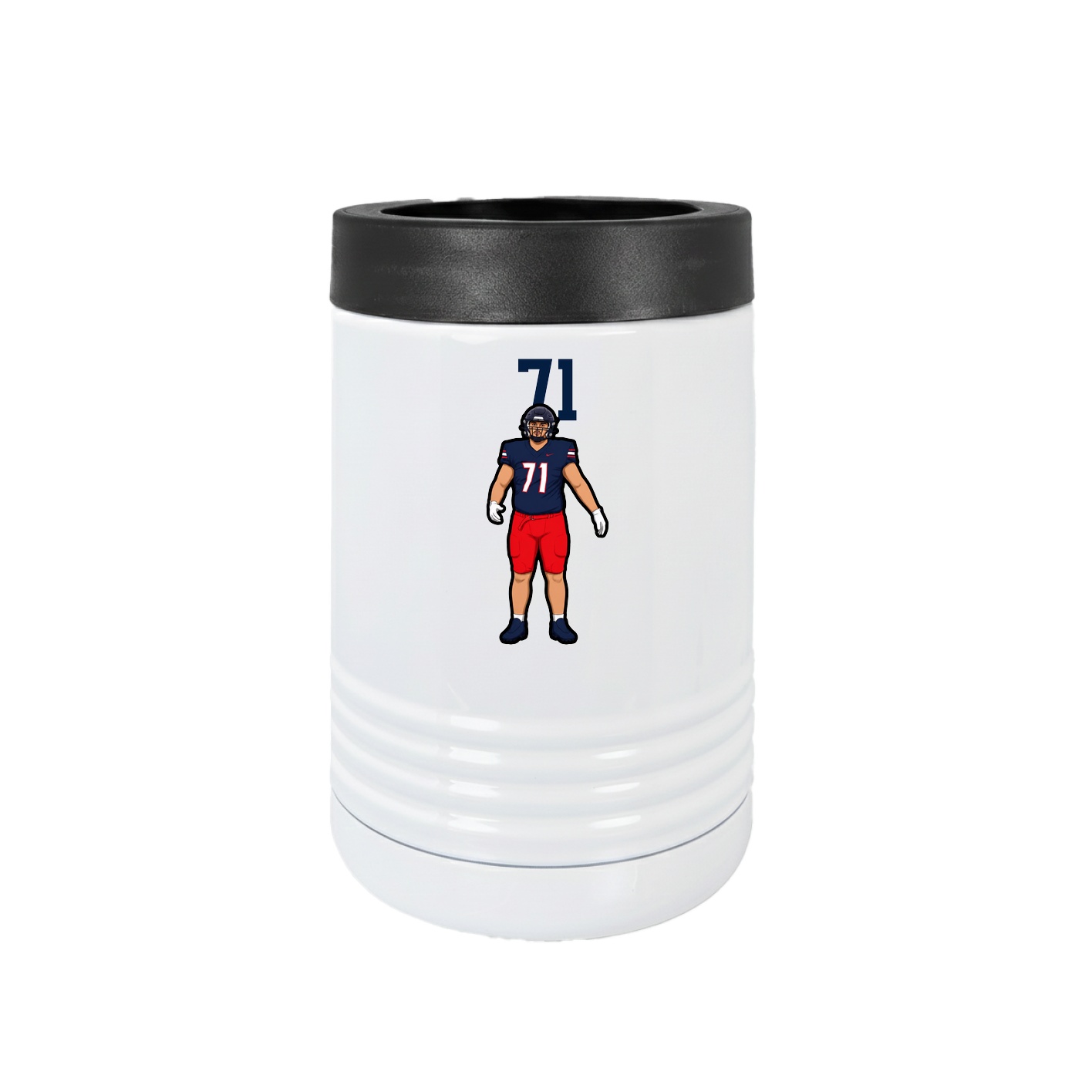 Beverage Holder — Number Top in White