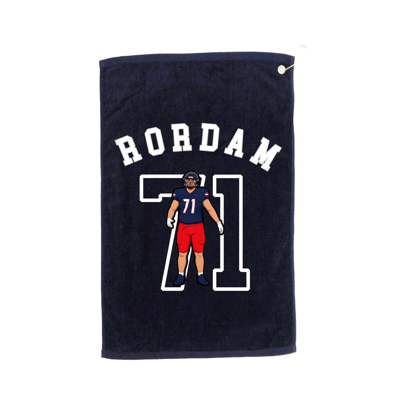 Golf Towel — Shirsey Arch in Navy