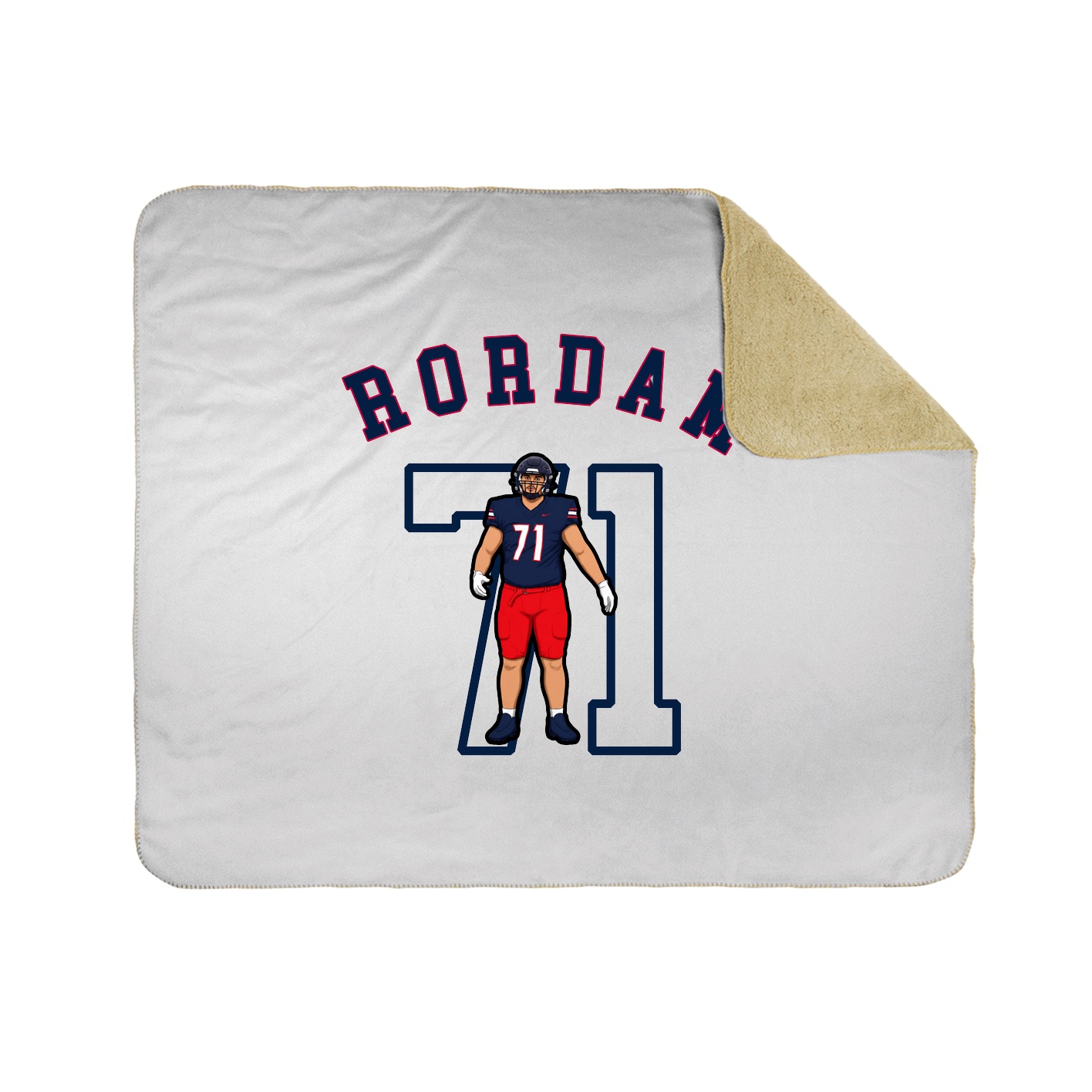 Throw Blanket — Shirsey Arch in White