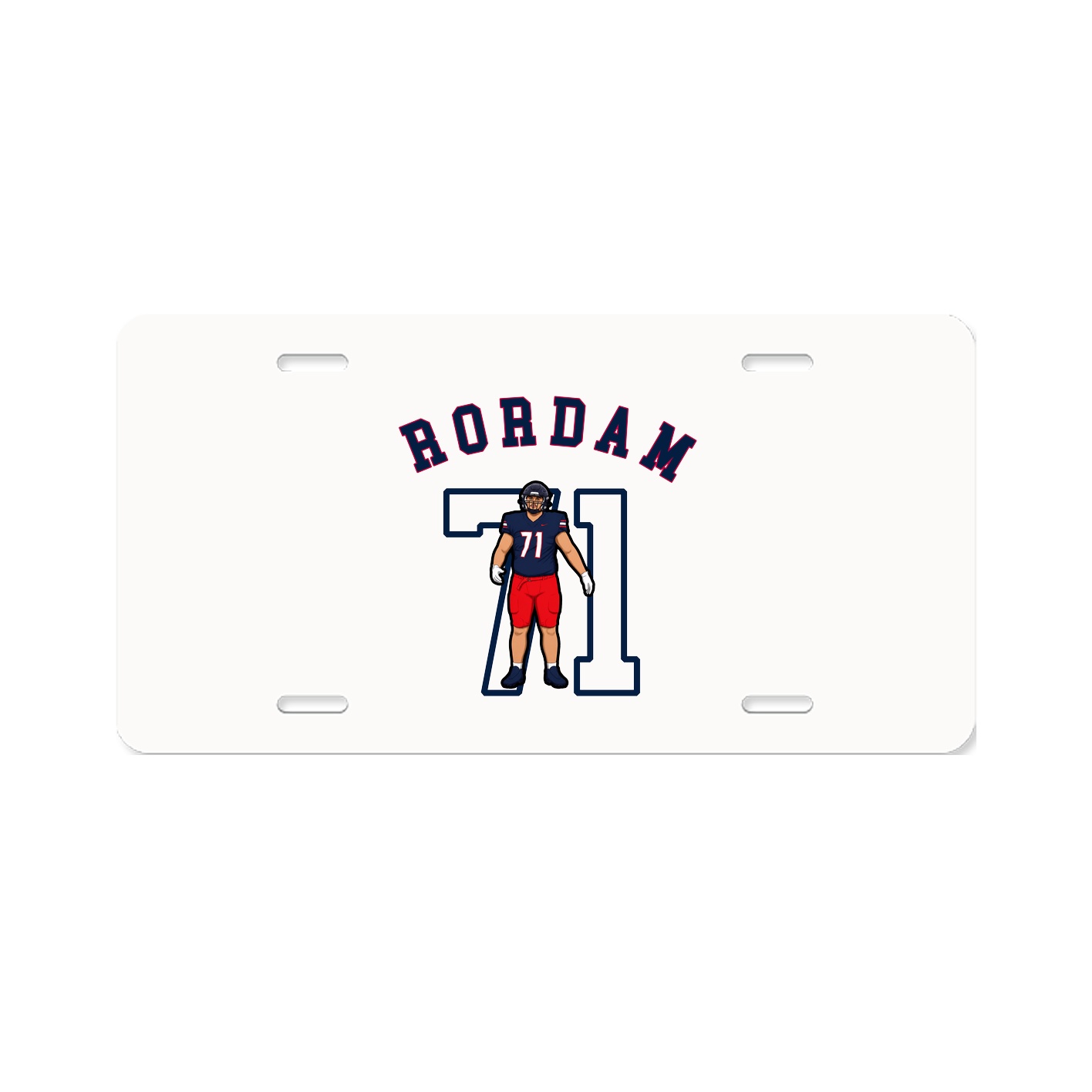 License Plate — Shirsey Arch in Classic