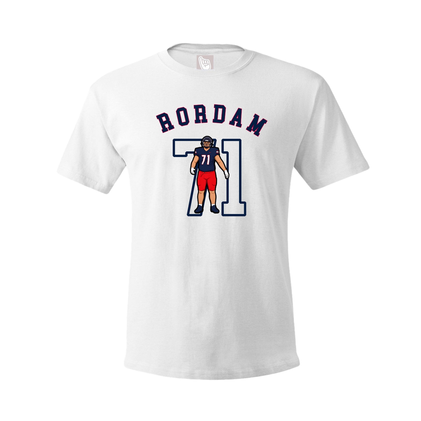 Youth Tee — Shirsey Arch in White