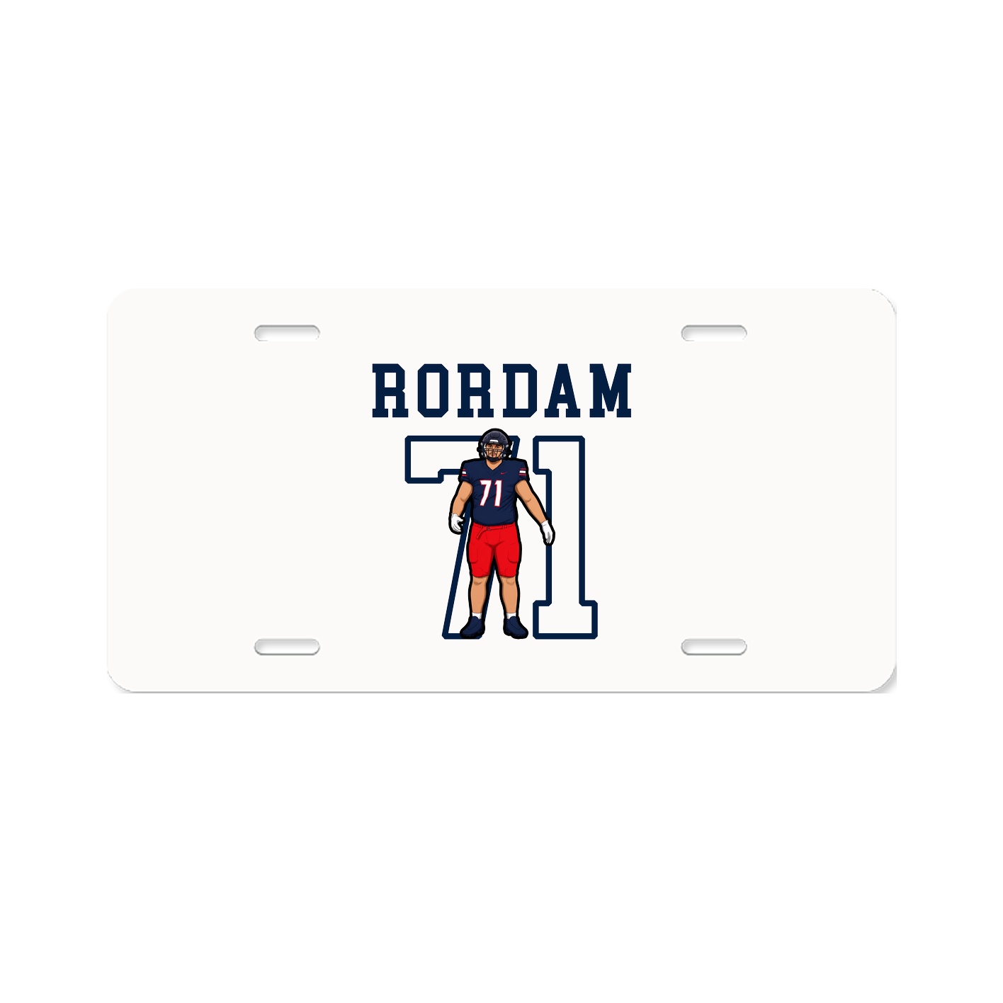 License Plate — Shirsey in Classic