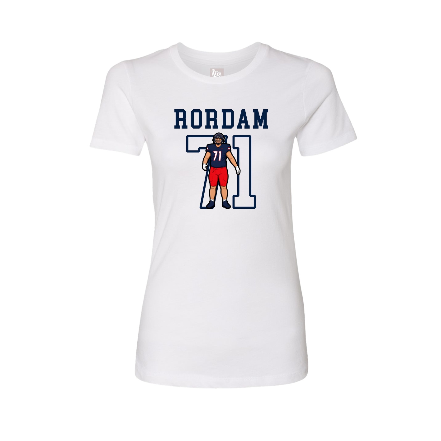 Fitted Women's Tee — Shirsey in White