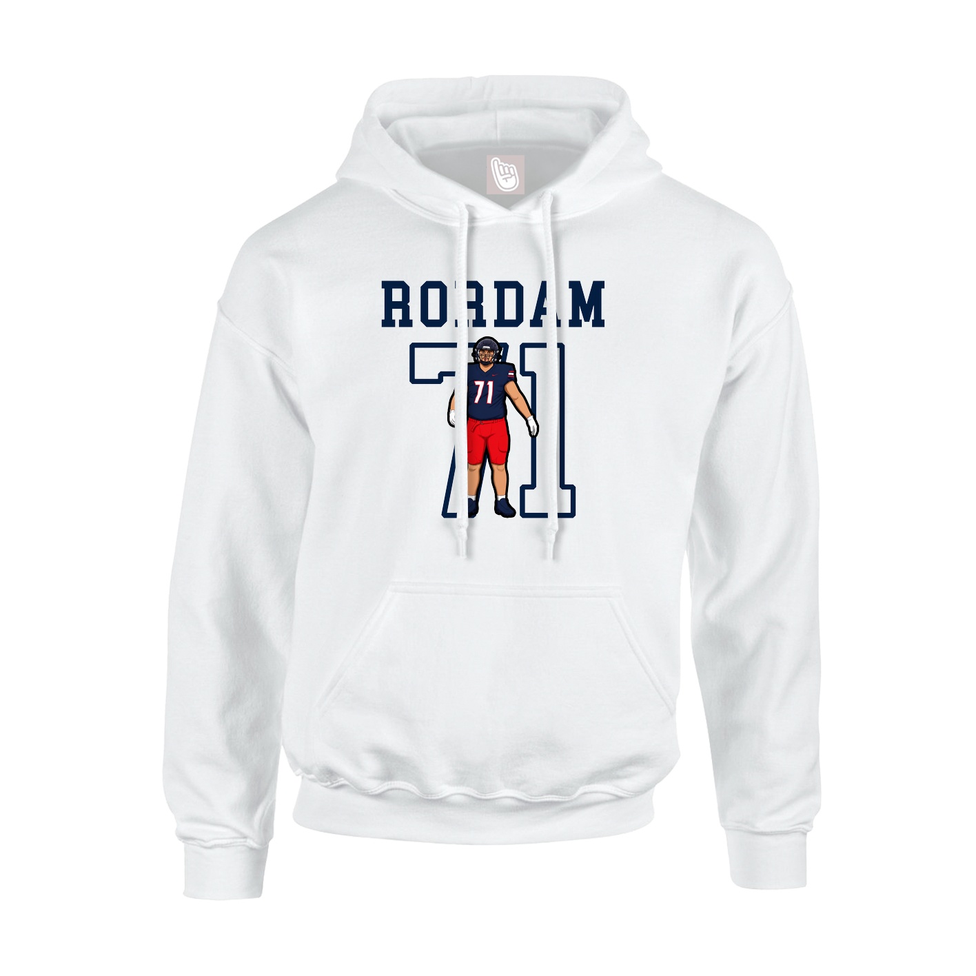 Youth Hoodie — Shirsey in White