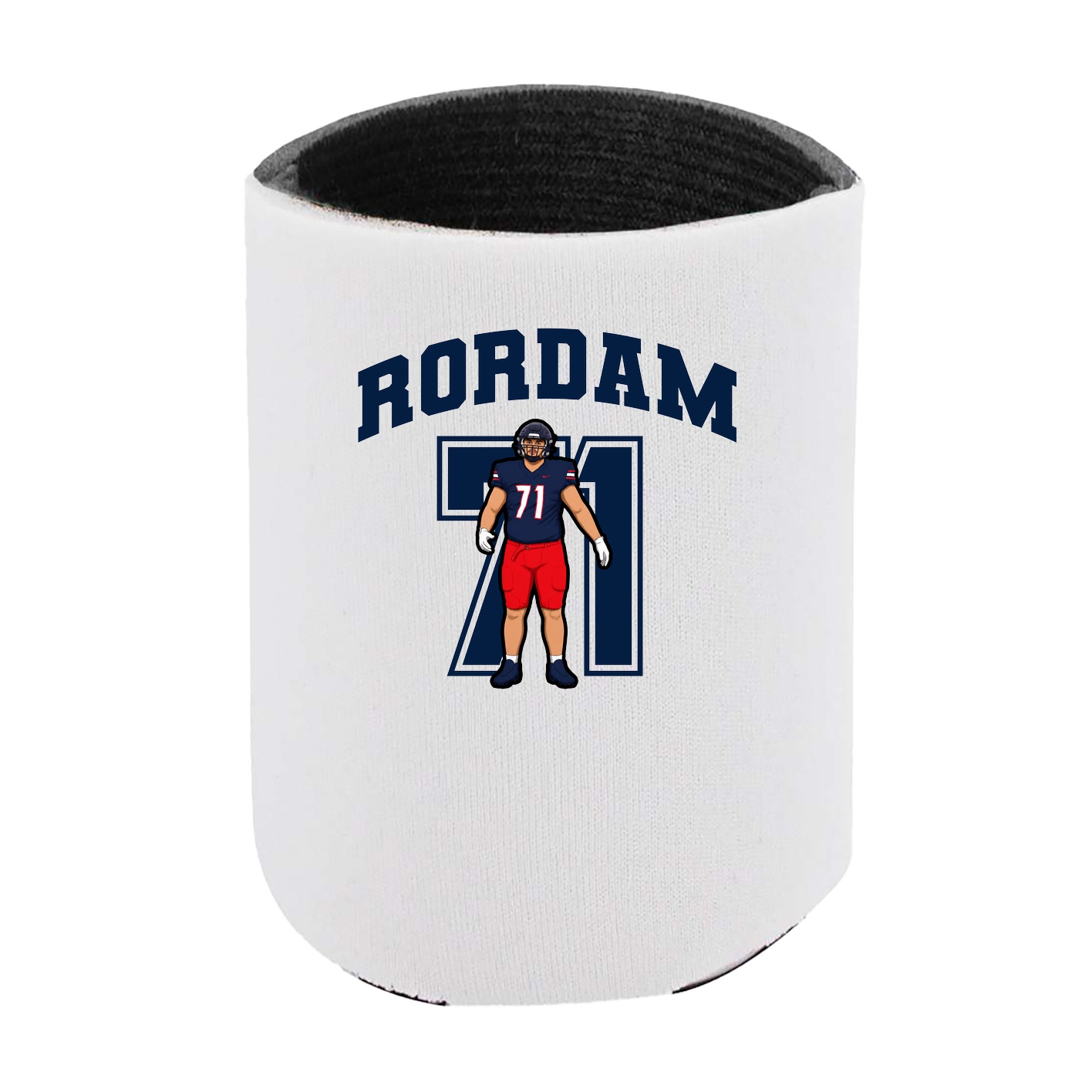 Can Holder — Number in White