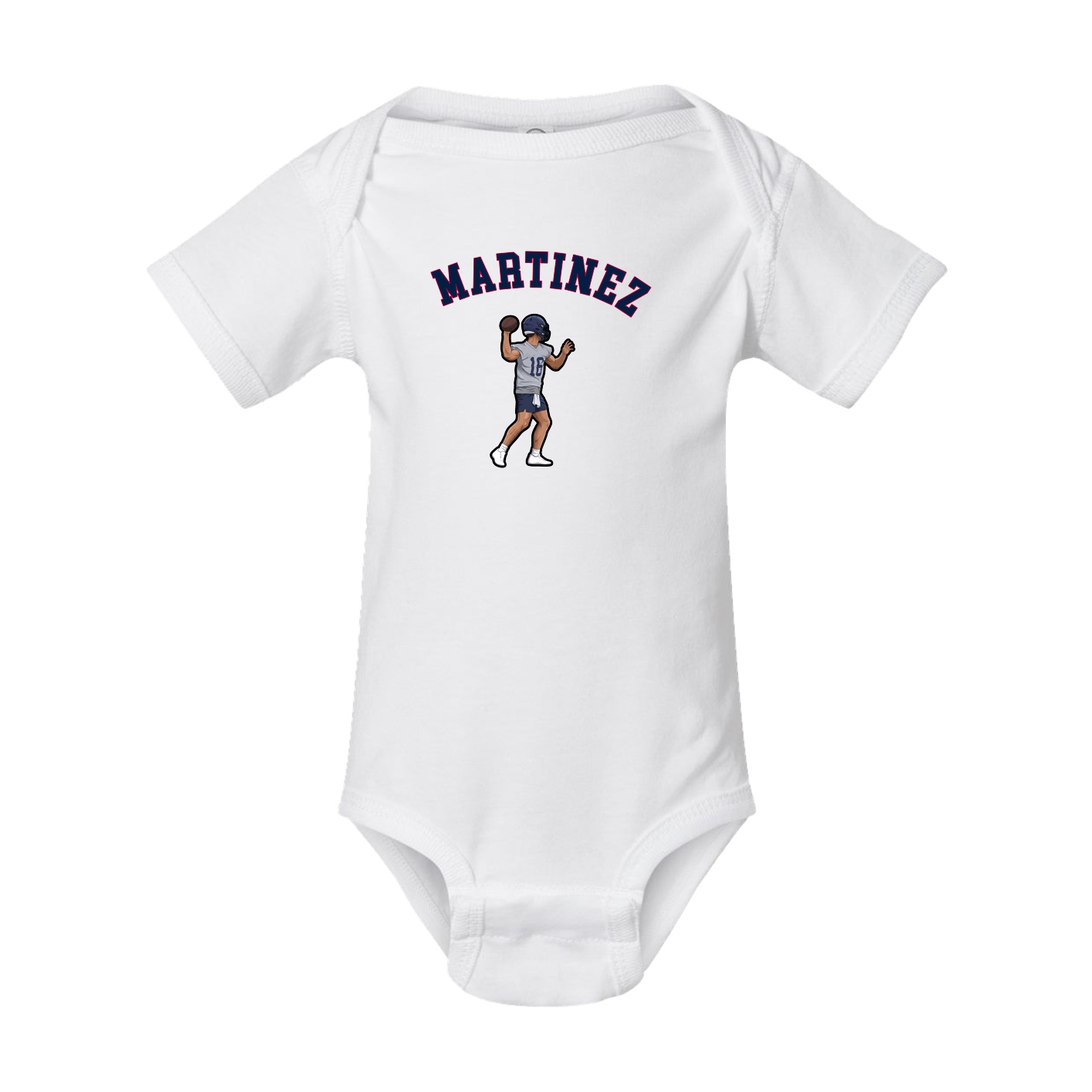 Baby Onesie — Shirsey Arch in White