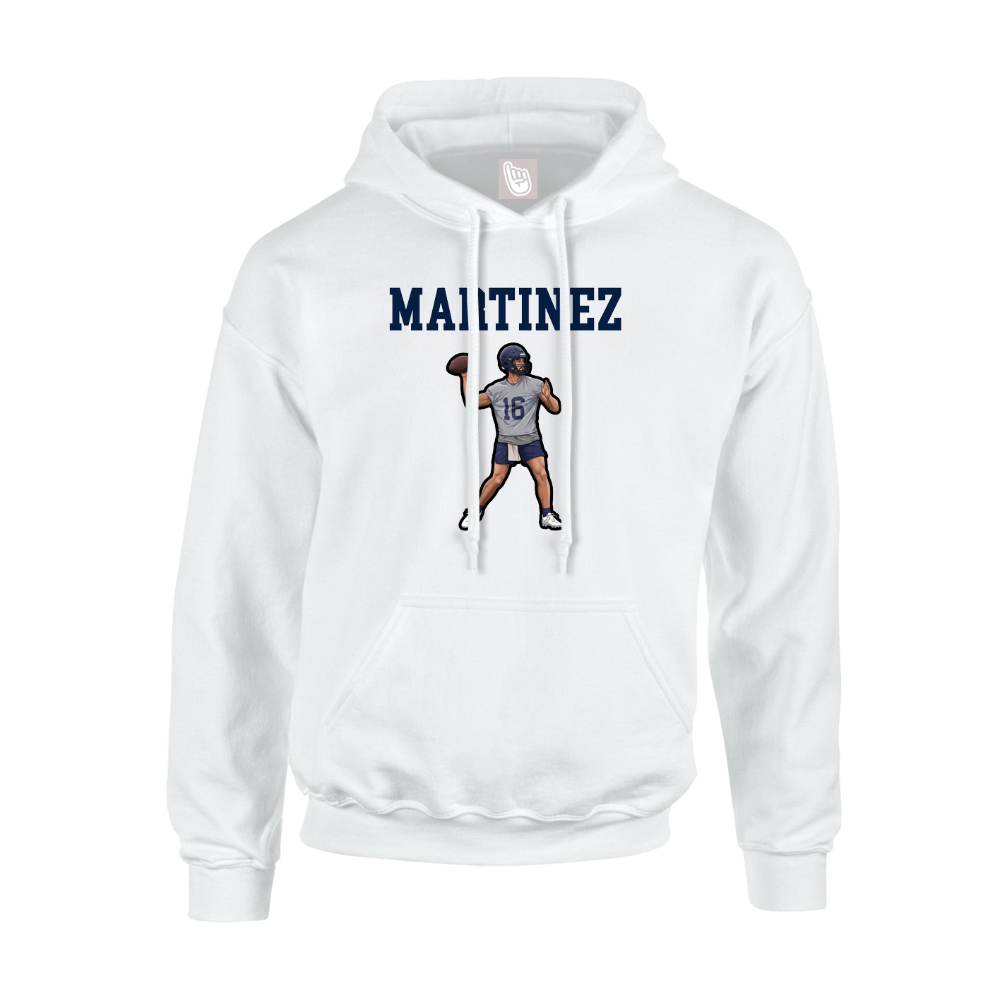 Youth Hoodie — Shirsey in White