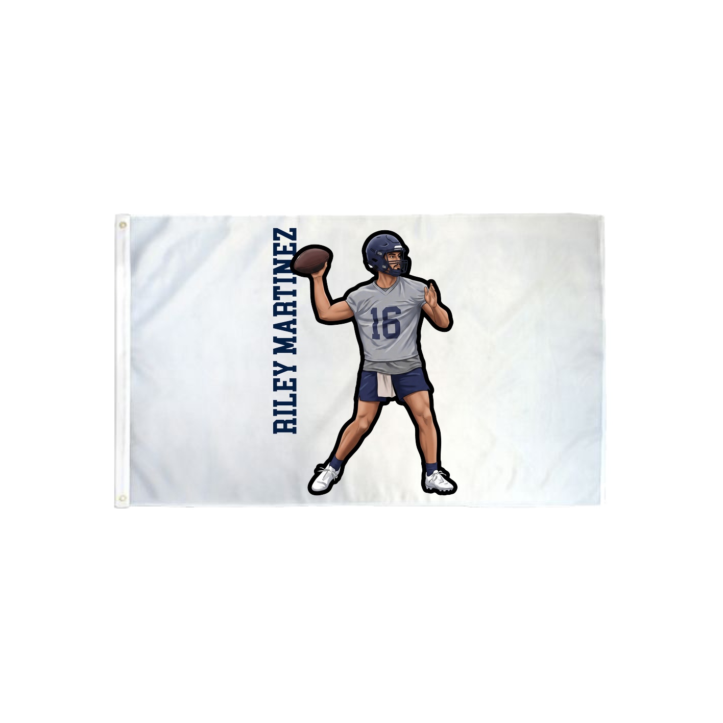 3x5 Flag — Name Vertical in Classic