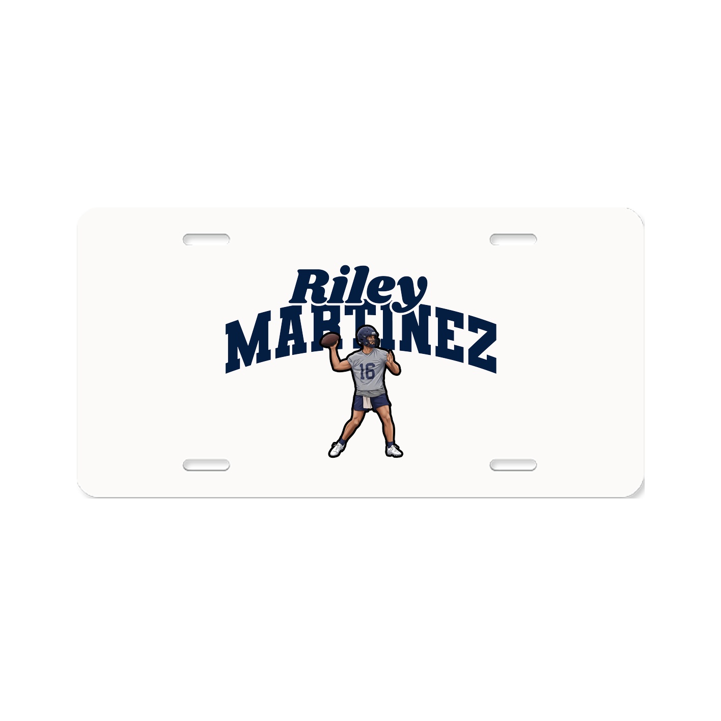 License Plate — Signature Arch in Classic