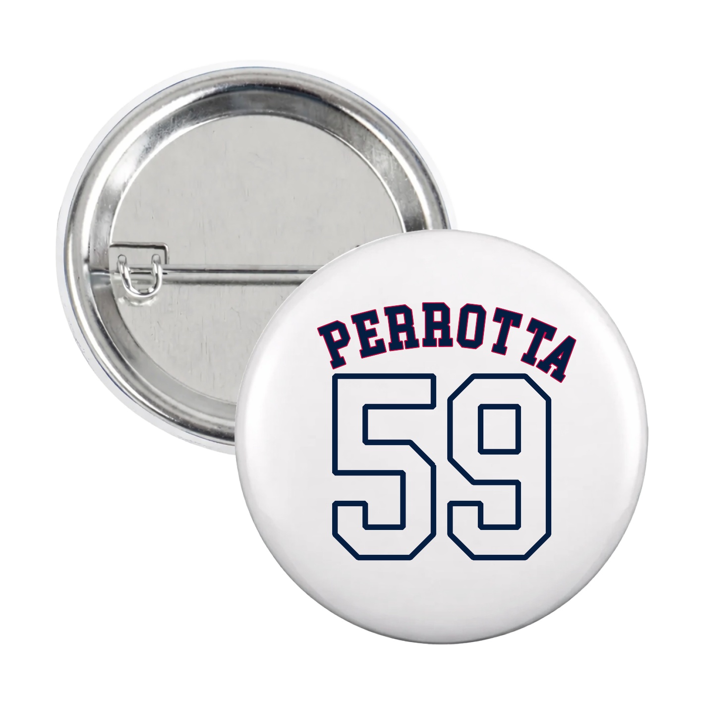 Game Day Button — Shirsey Arch in White