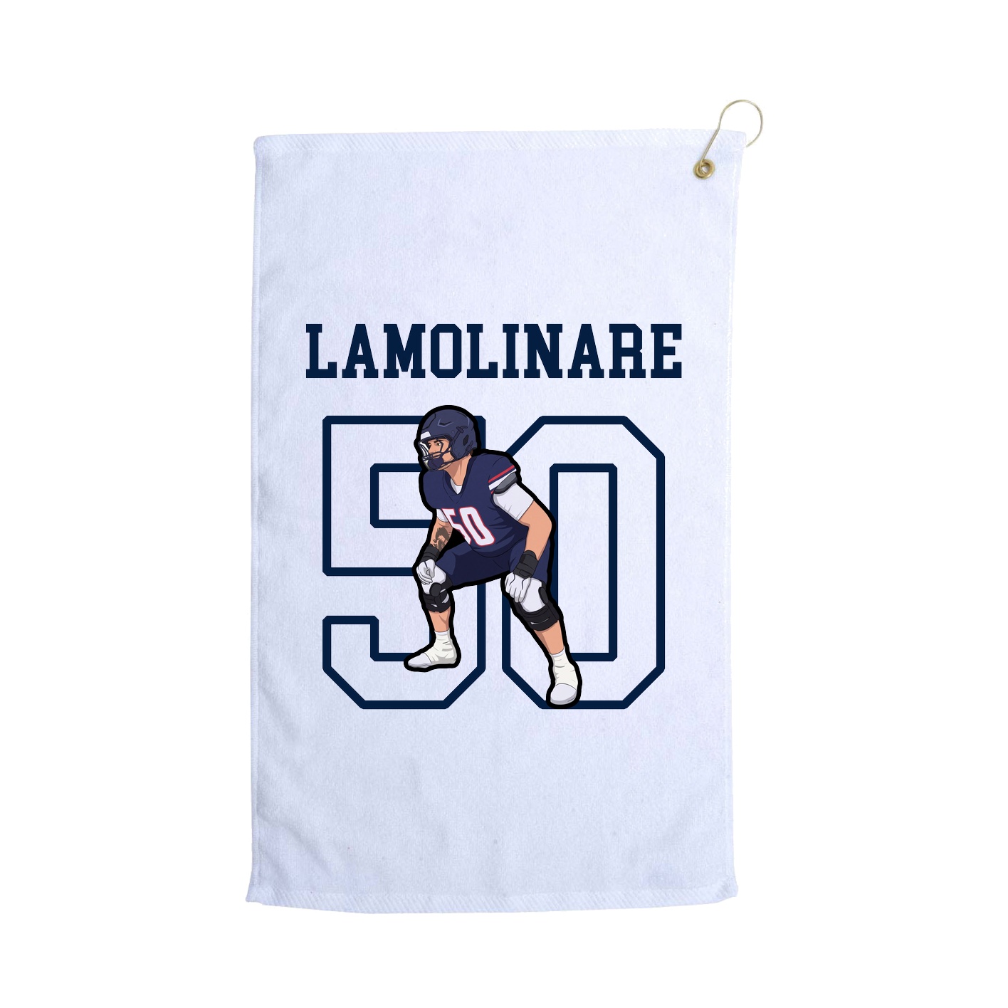 Golf Towel — Shirsey in White