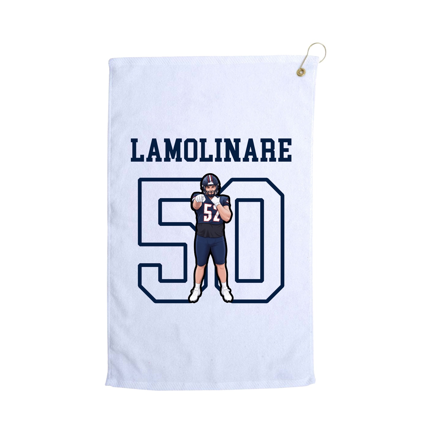 Golf Towel — Shirsey in White