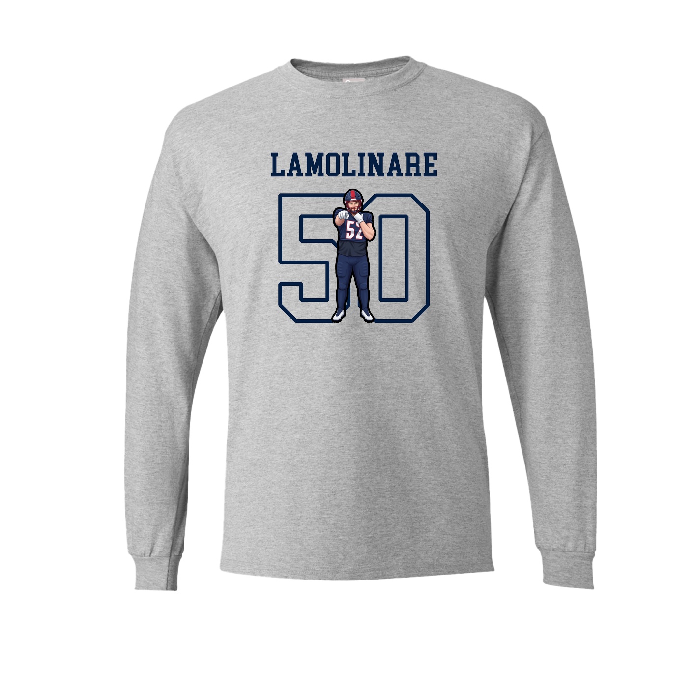 Long Sleeve Tee — Shirsey in Grey
