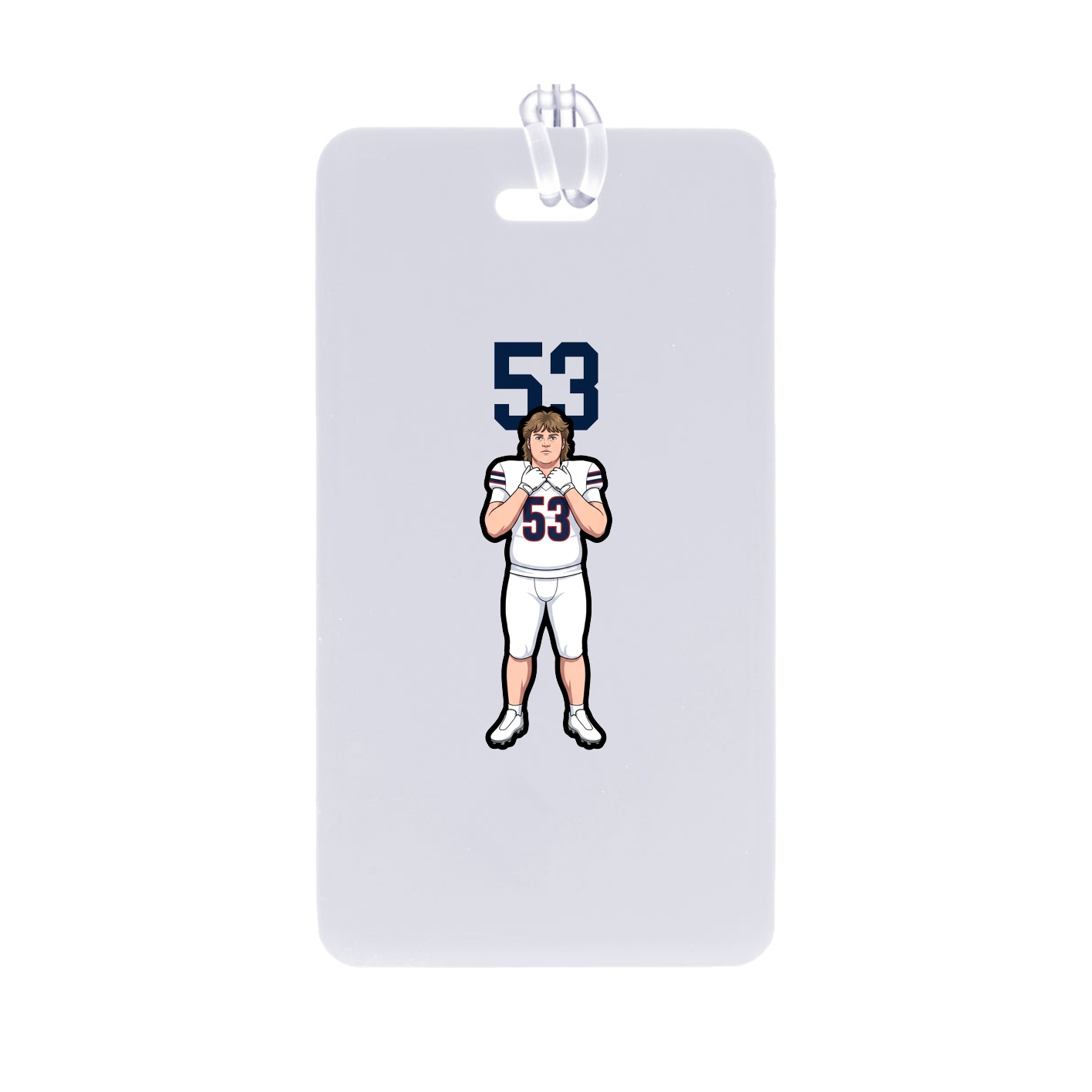 Bag Tag — Number Top in Classic