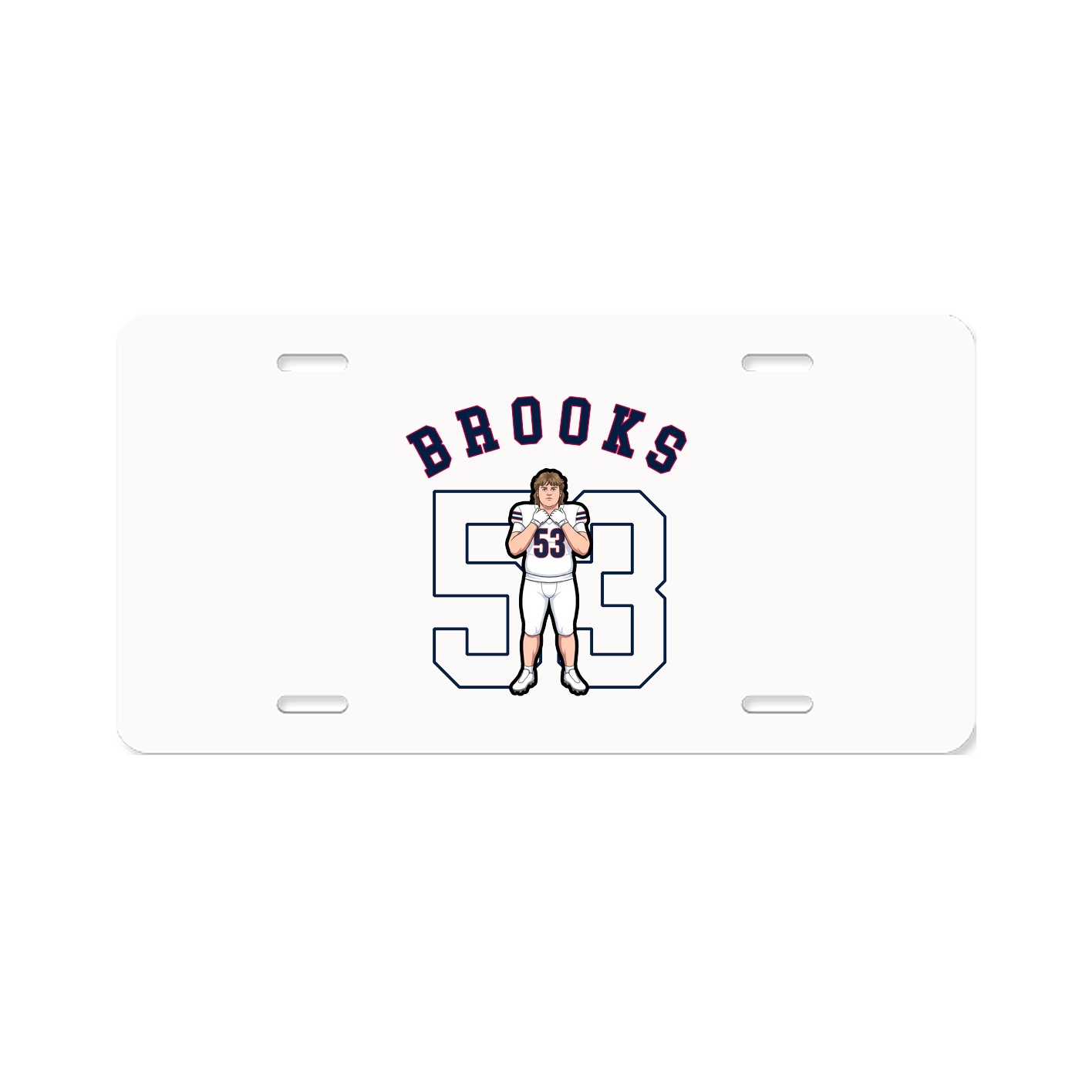 License Plate — Shirsey Arch in Classic