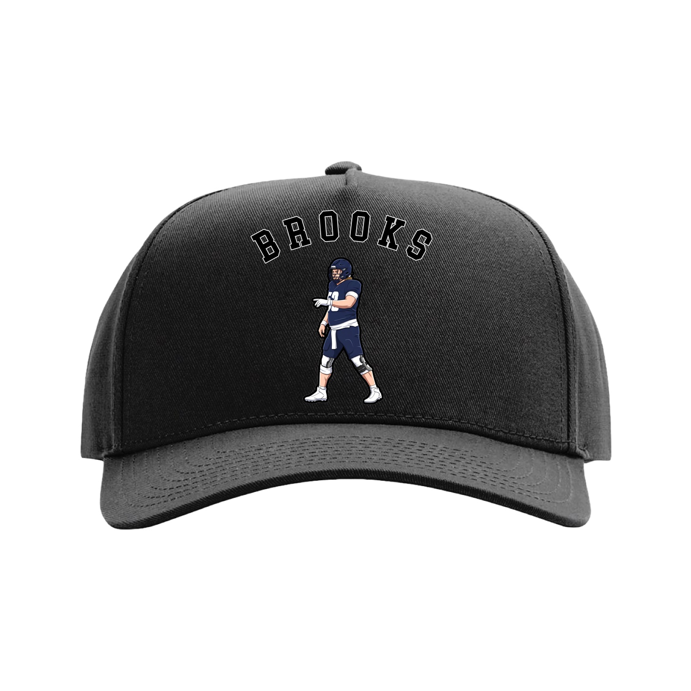 Full Fabric Five-Panel Champ Cap