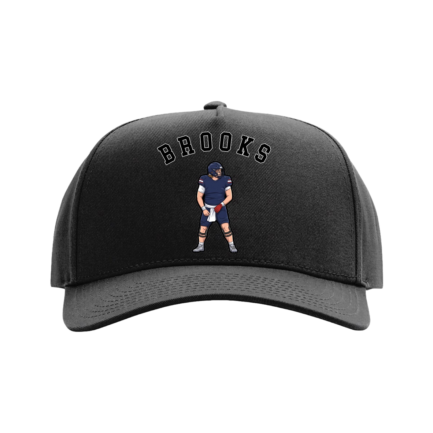Full Fabric Five-Panel Champ Cap
