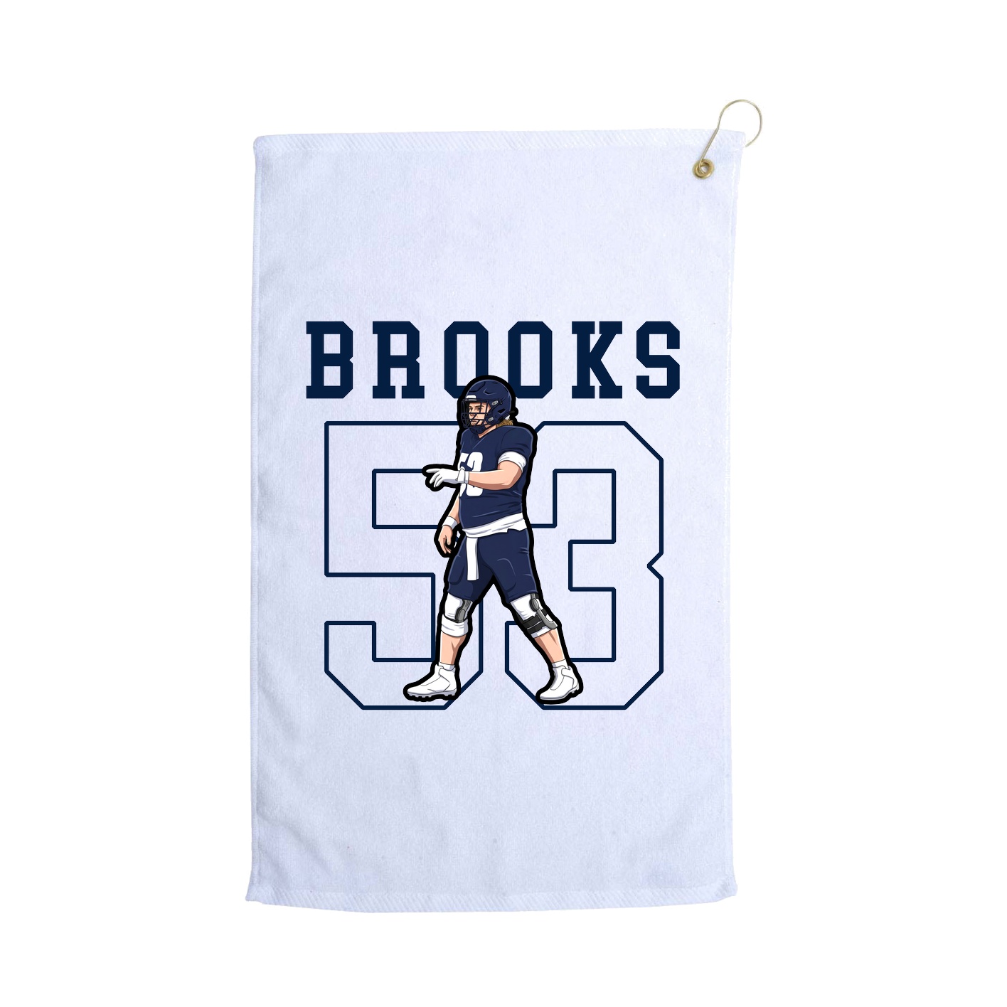 Golf Towel — Shirsey in White