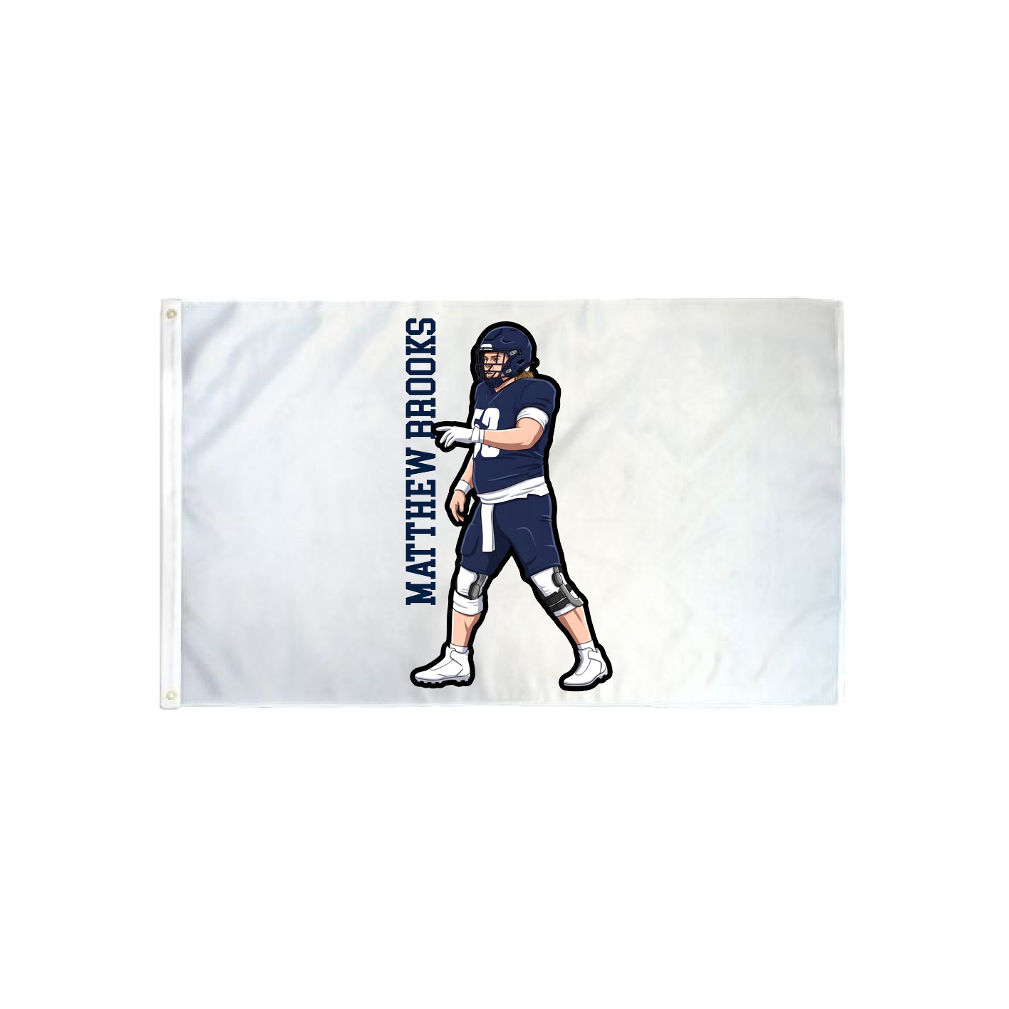 3x5 Flag — Name Vertical in Classic