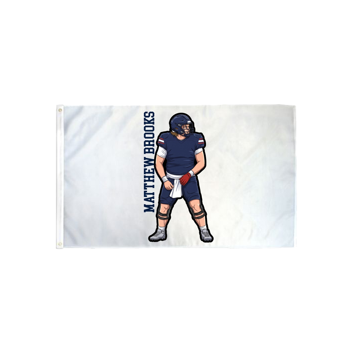 3x5 Flag — Name Vertical in Classic