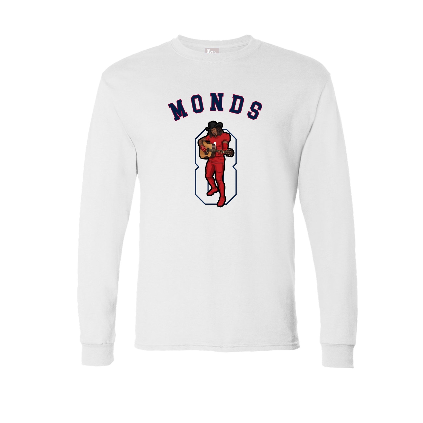 Long Sleeve Tee — Shirsey Arch in White