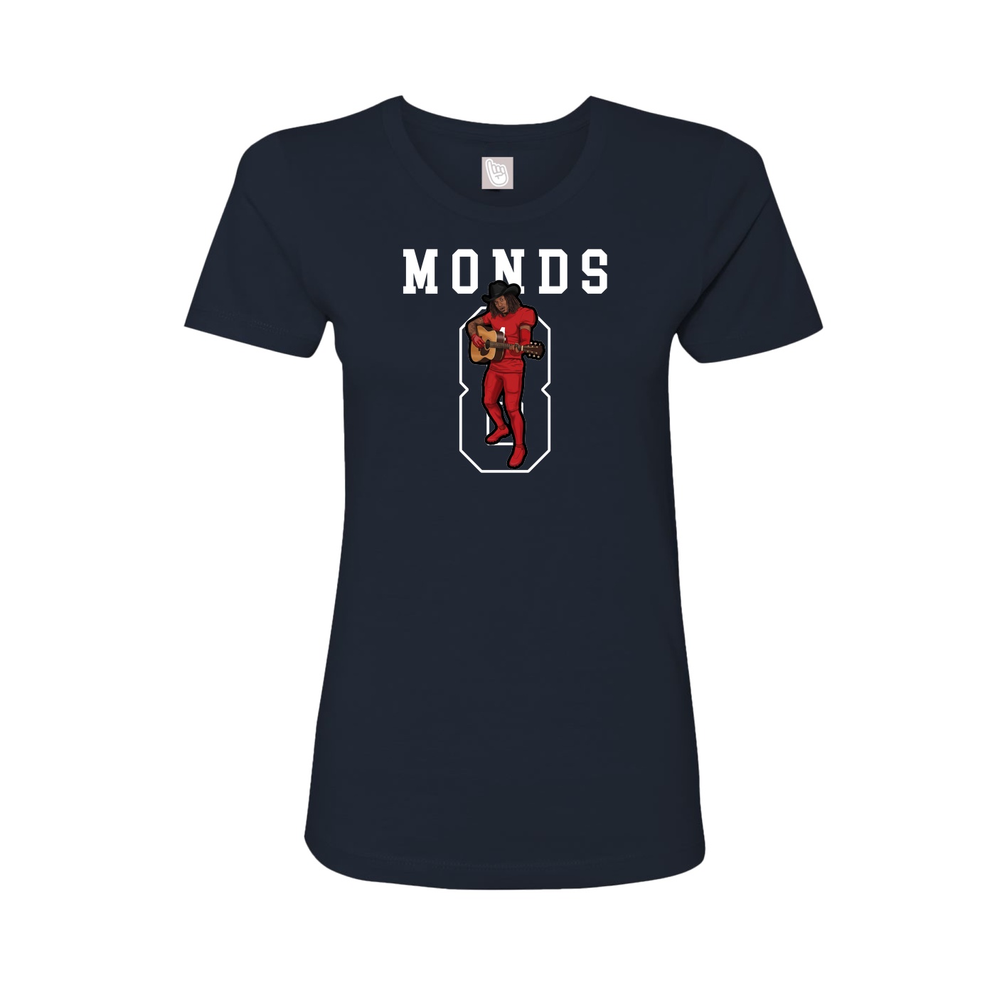 Fitted Women's Tee — Shirsey in Navy