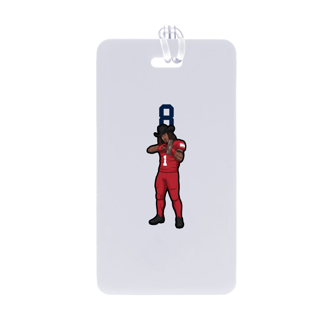 Bag Tag — Number Top in Classic