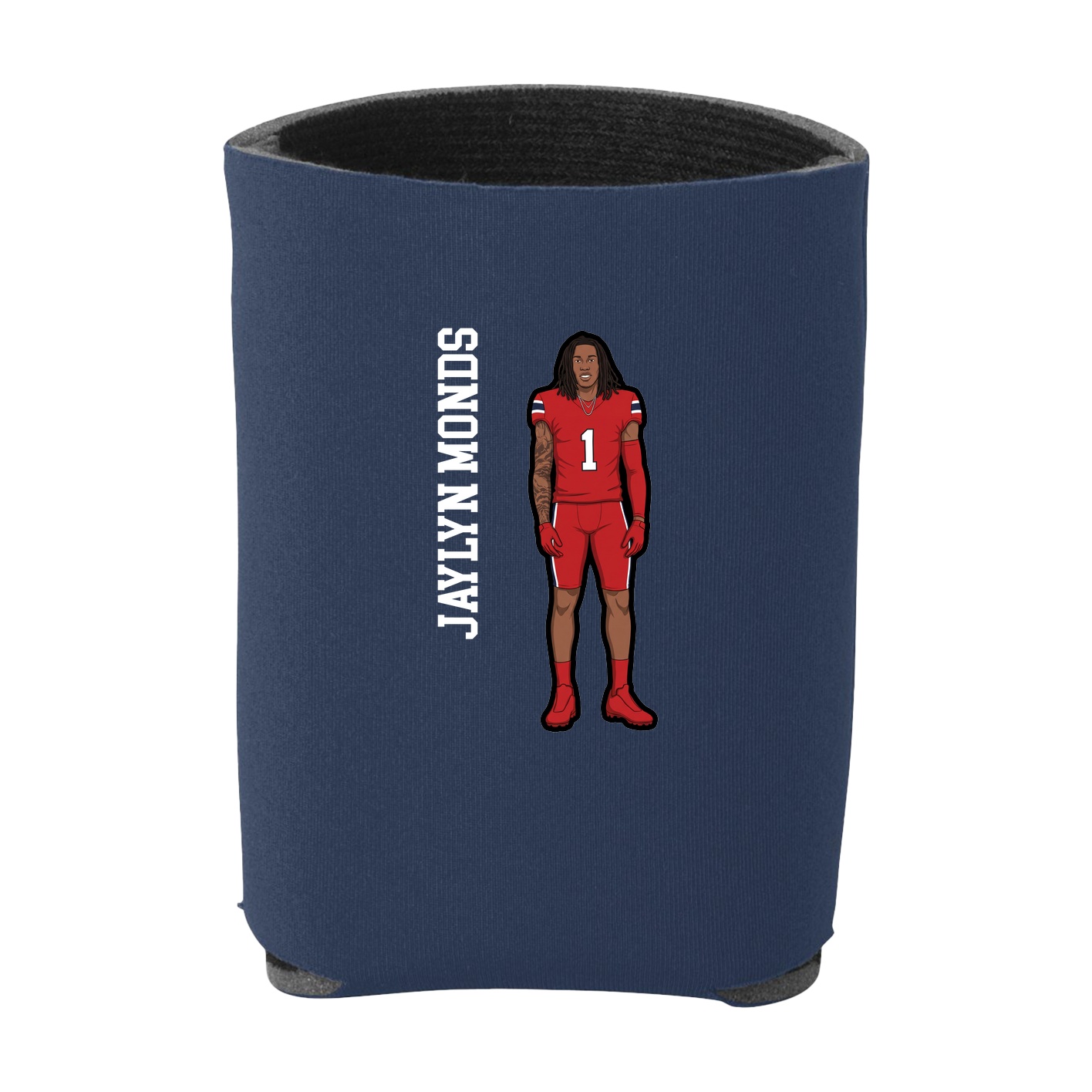 Can Holder — Name Vertical in Navy