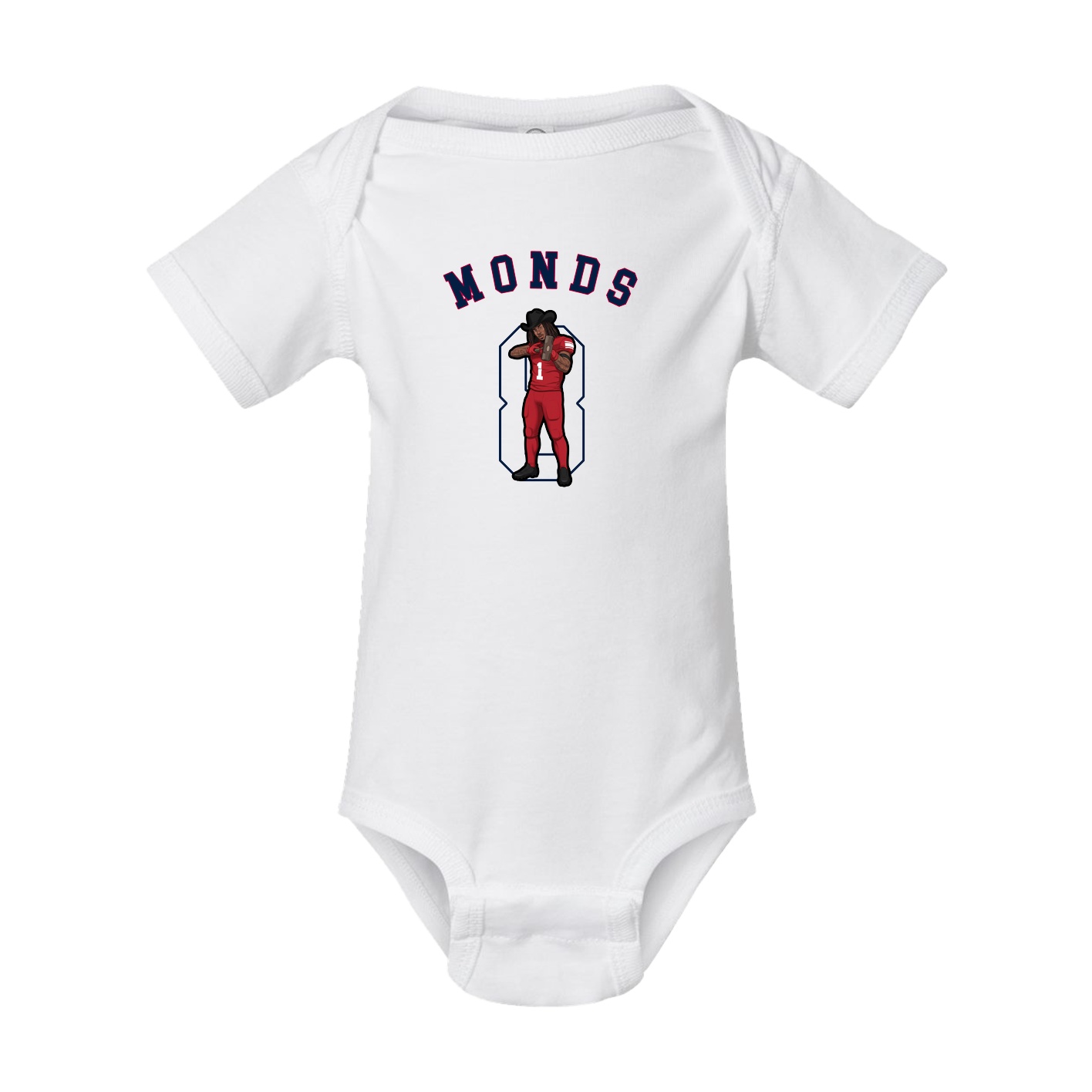 Baby Onesie — Shirsey Arch in White
