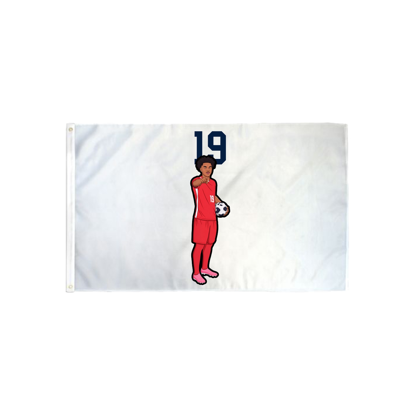 3x5 Flag — Number Top in Classic
