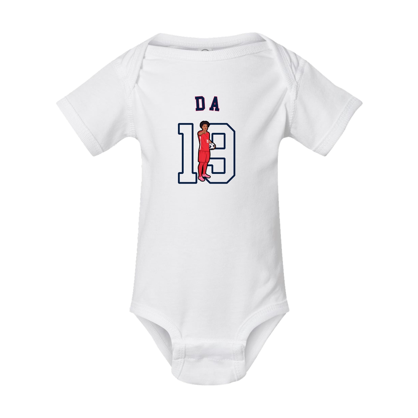 Baby Onesie — Shirsey Arch in White