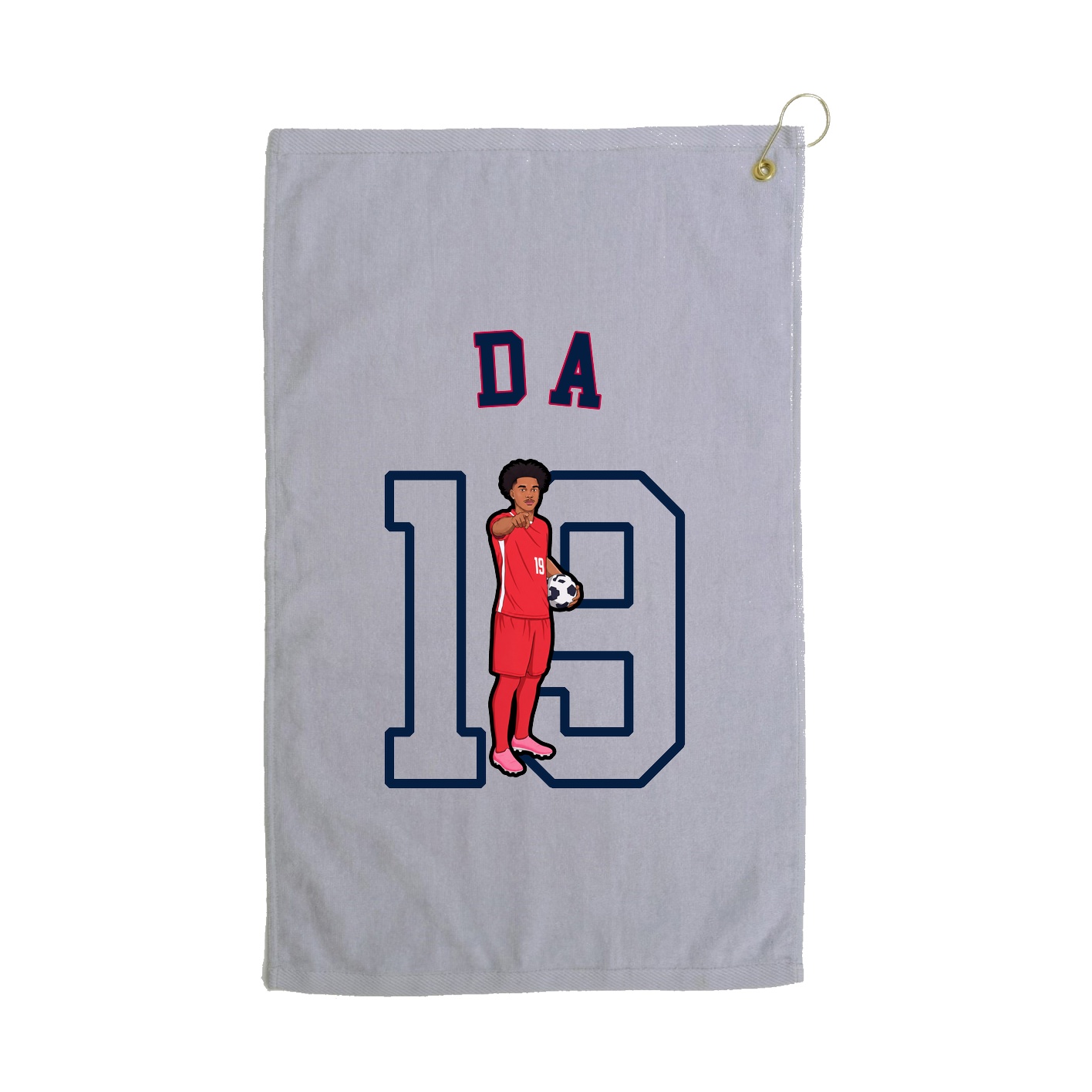Golf Towel — Shirsey Arch in Grey