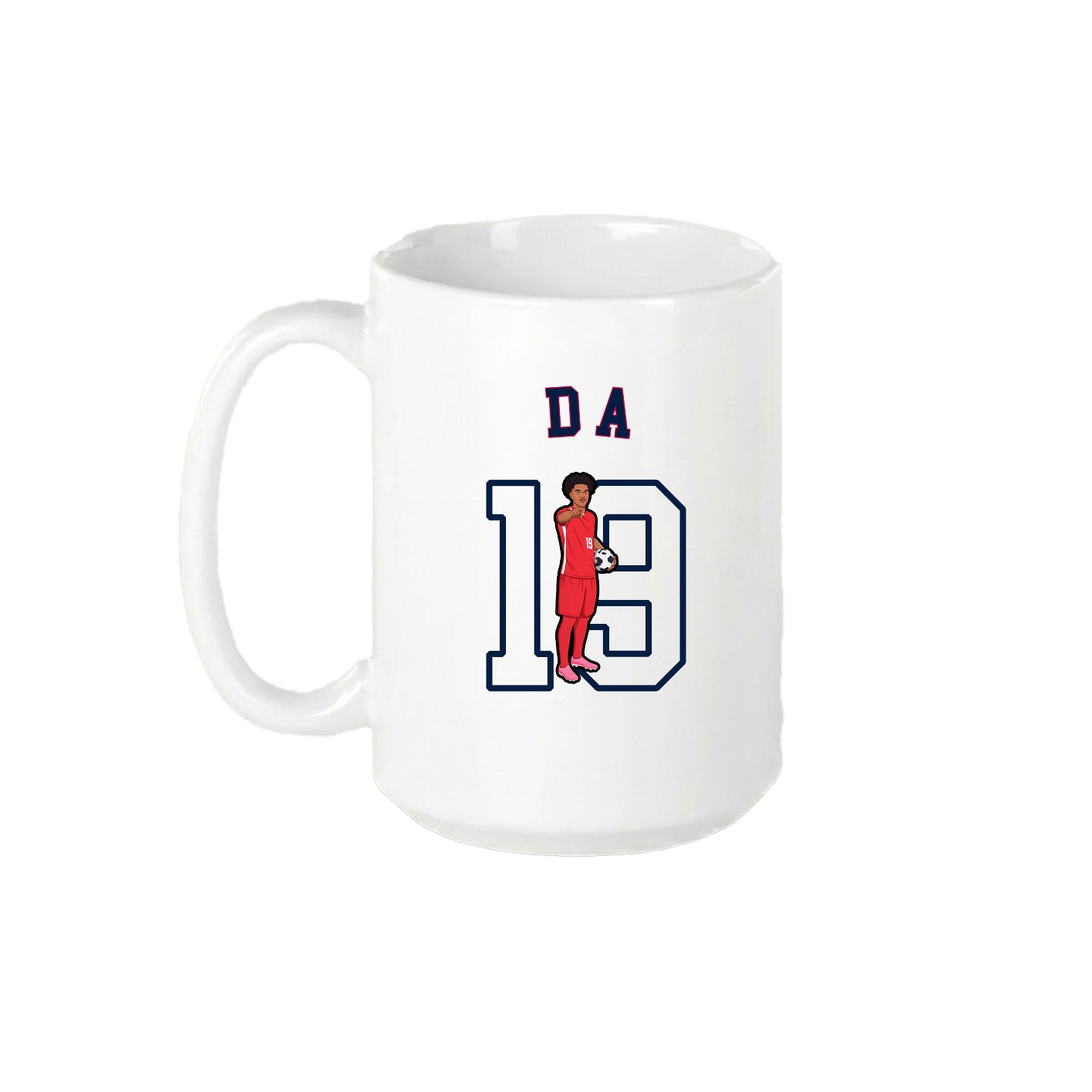 15oz Coffee Mug — Shirsey Arch in White