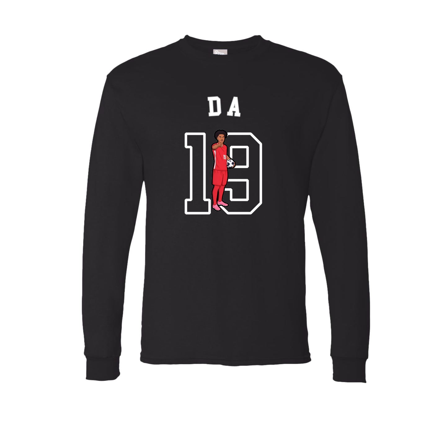 Long Sleeve Tee — Shirsey Arch in Black