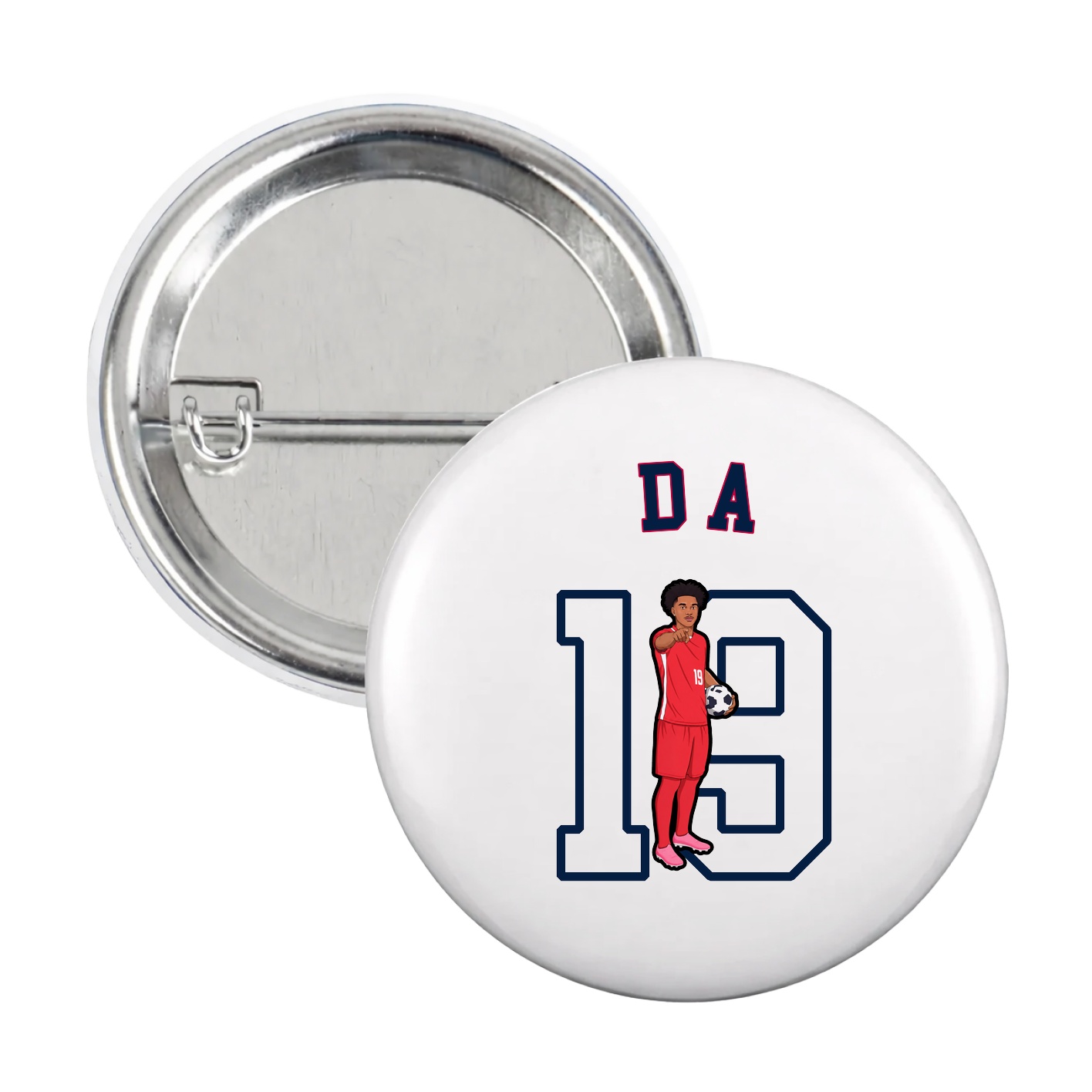 Game Day Button — Shirsey Arch in White