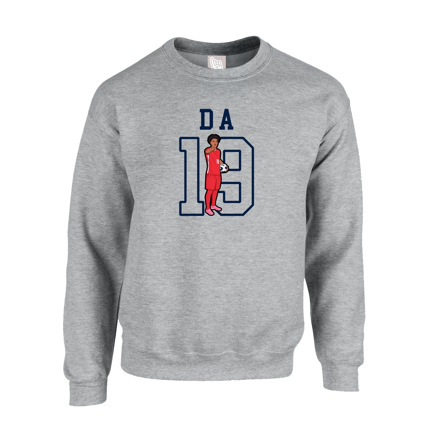 Fleece Crew — Shirsey in Grey