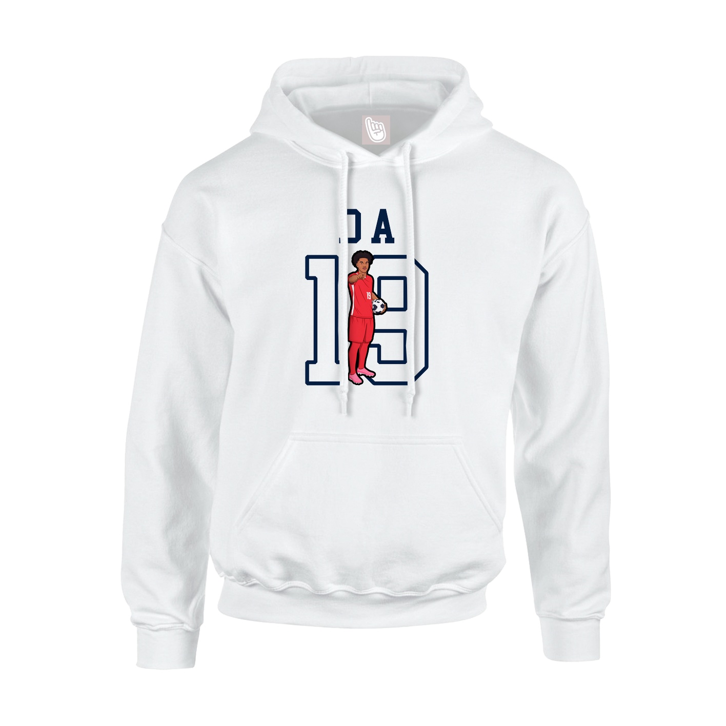 Youth Hoodie — Shirsey in White