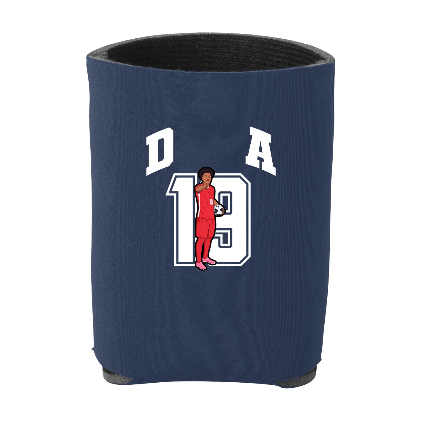 Can Holder — Number in Navy