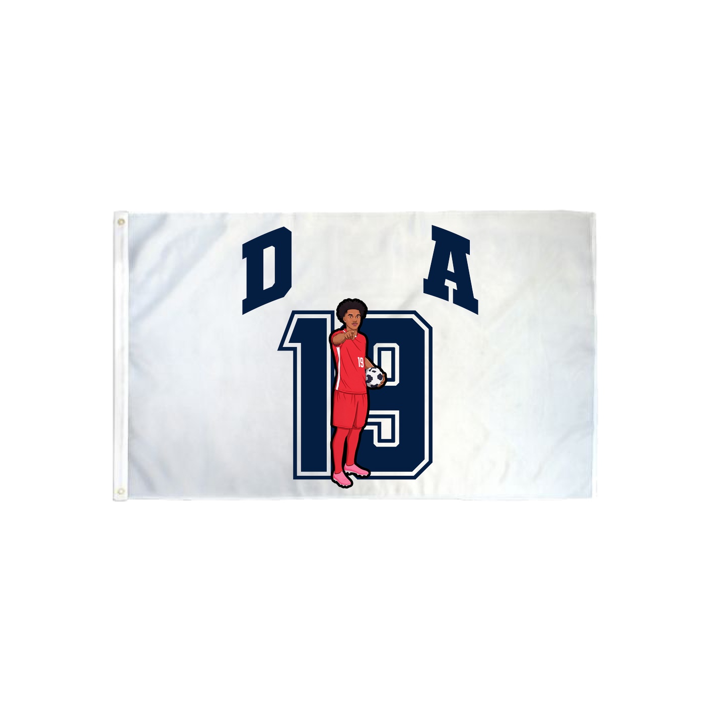 3x5 Flag — Number in Classic