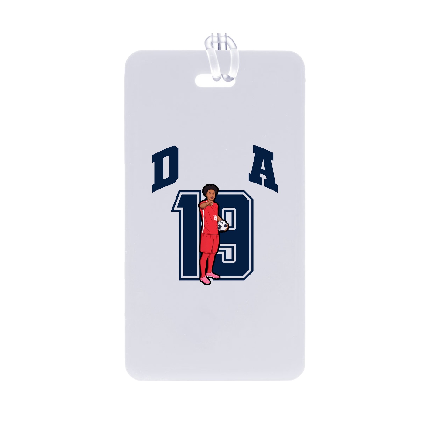 Bag Tag — Number in Classic