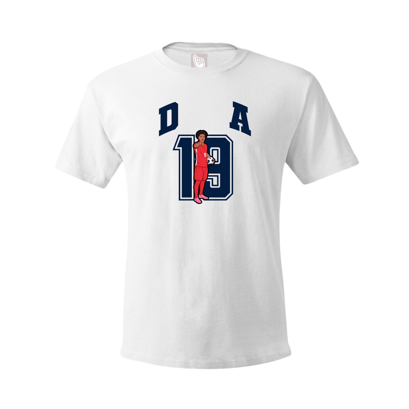 Tee — Number in White