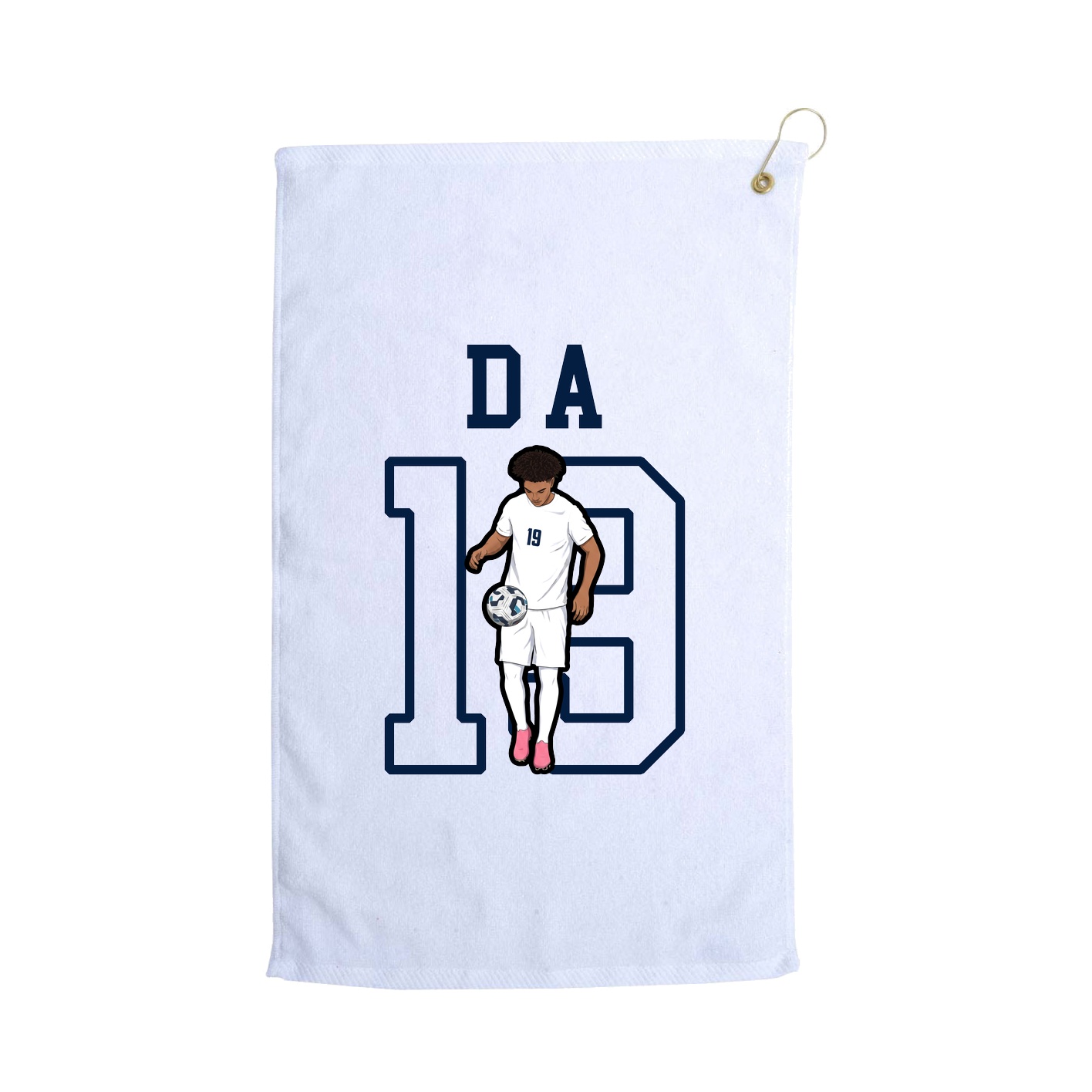 Golf Towel — Shirsey in White