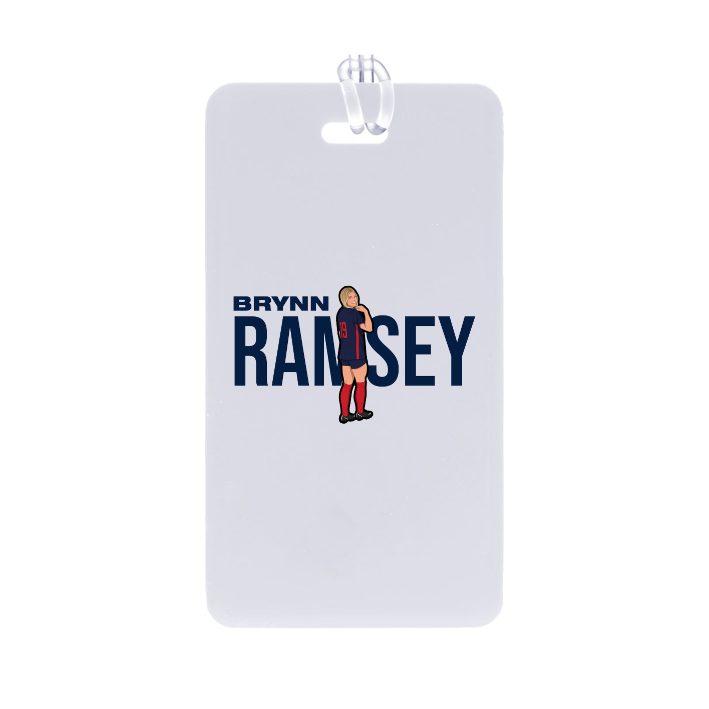 Bag Tag — Player Name in Classic