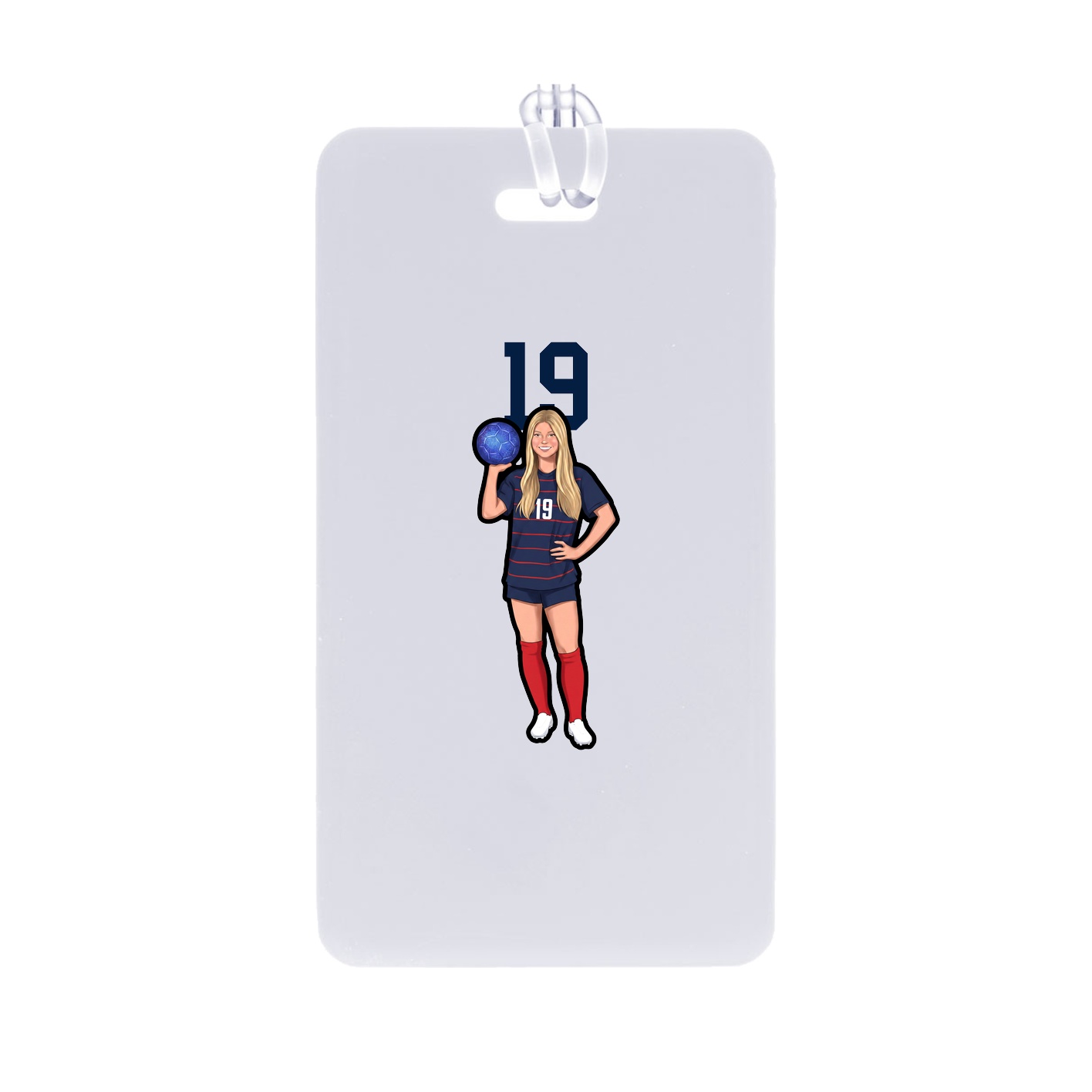 Bag Tag — Number Top in Classic