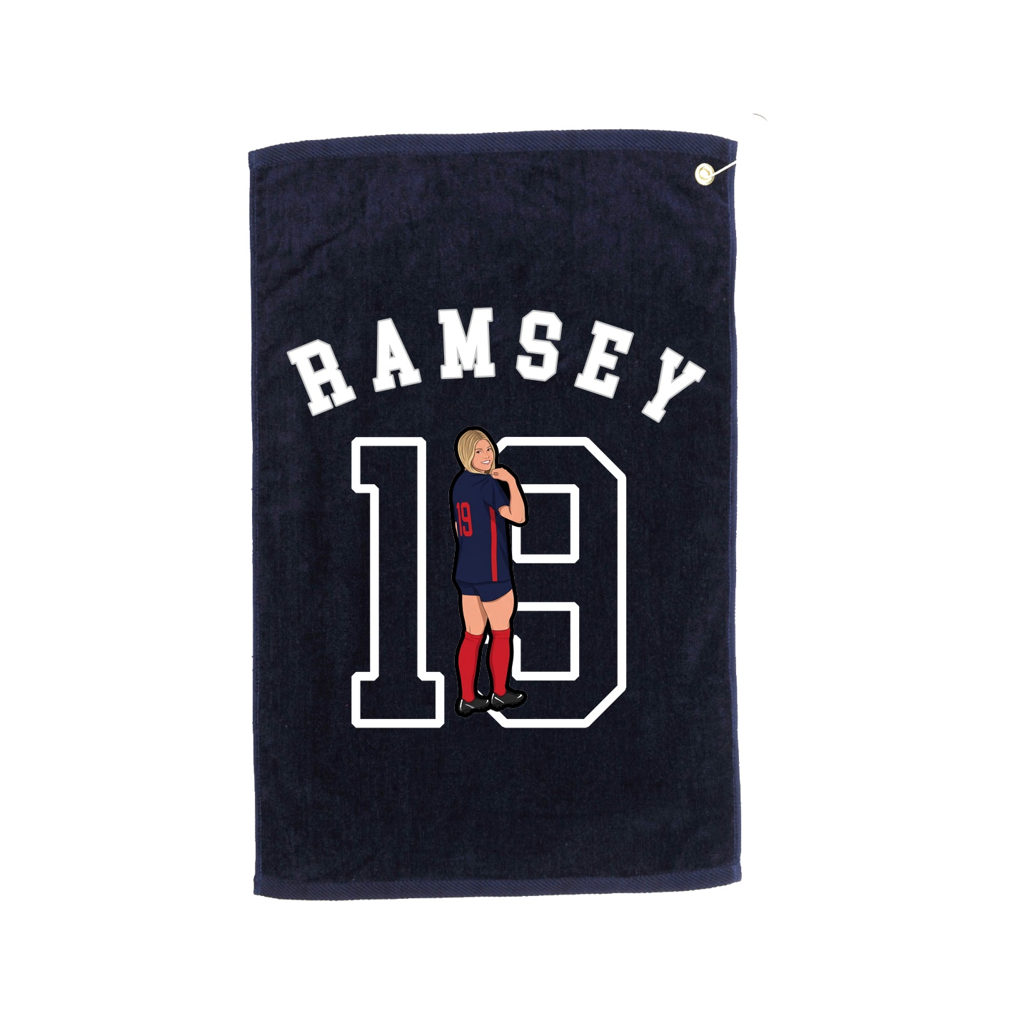 Golf Towel — Shirsey Arch in Navy