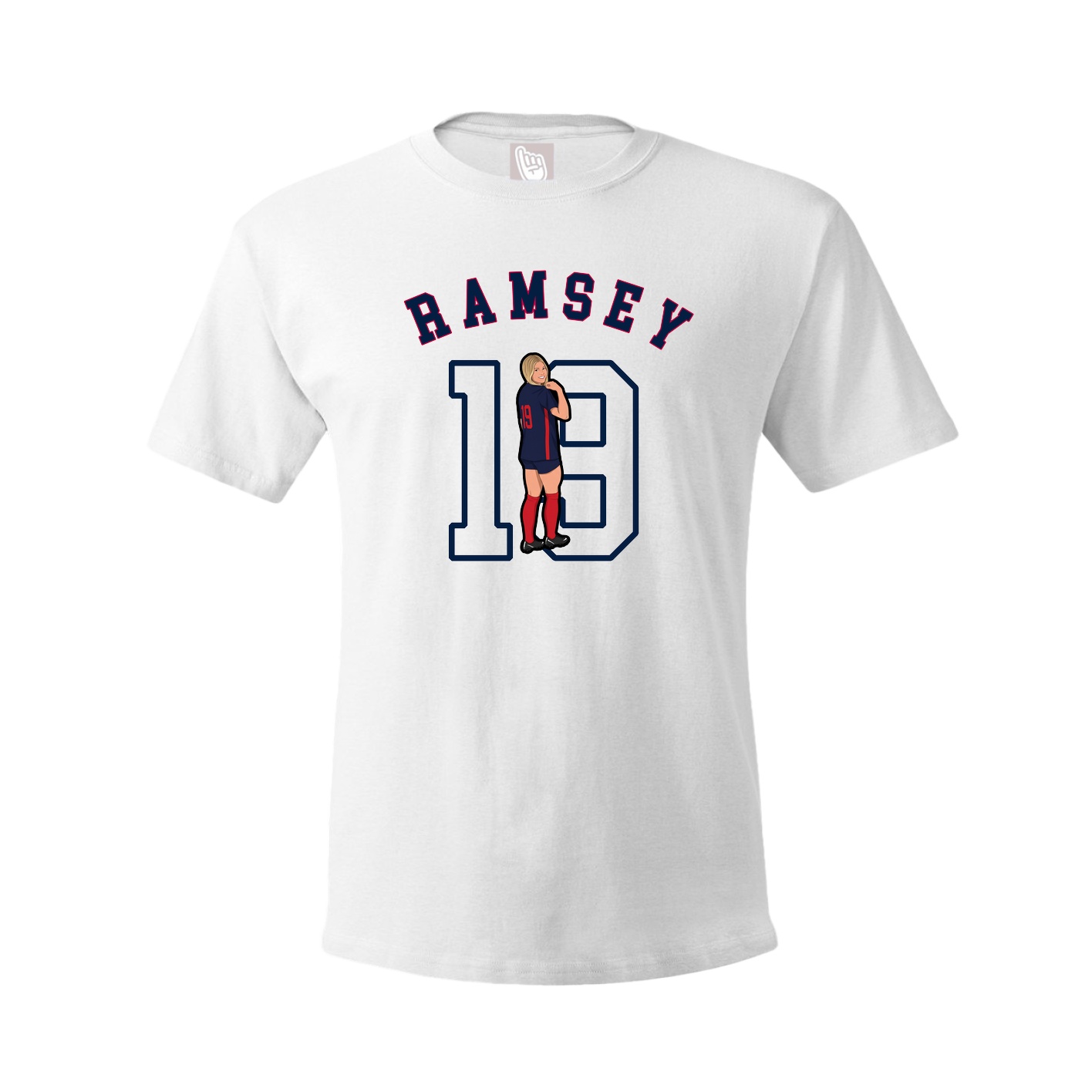 Youth Tee — Shirsey Arch in White