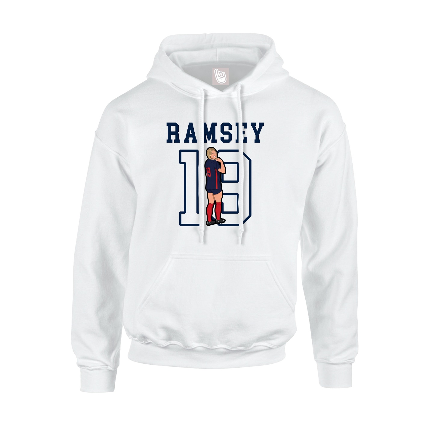 Youth Hoodie — Shirsey in White