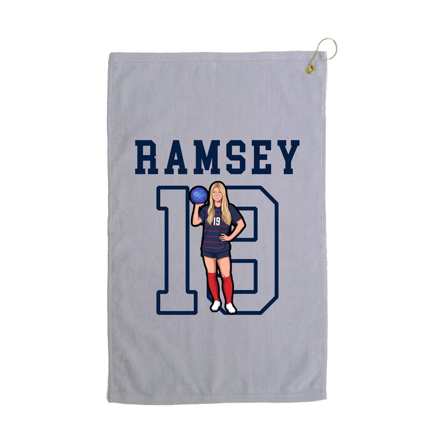 Golf Towel — Shirsey in Grey