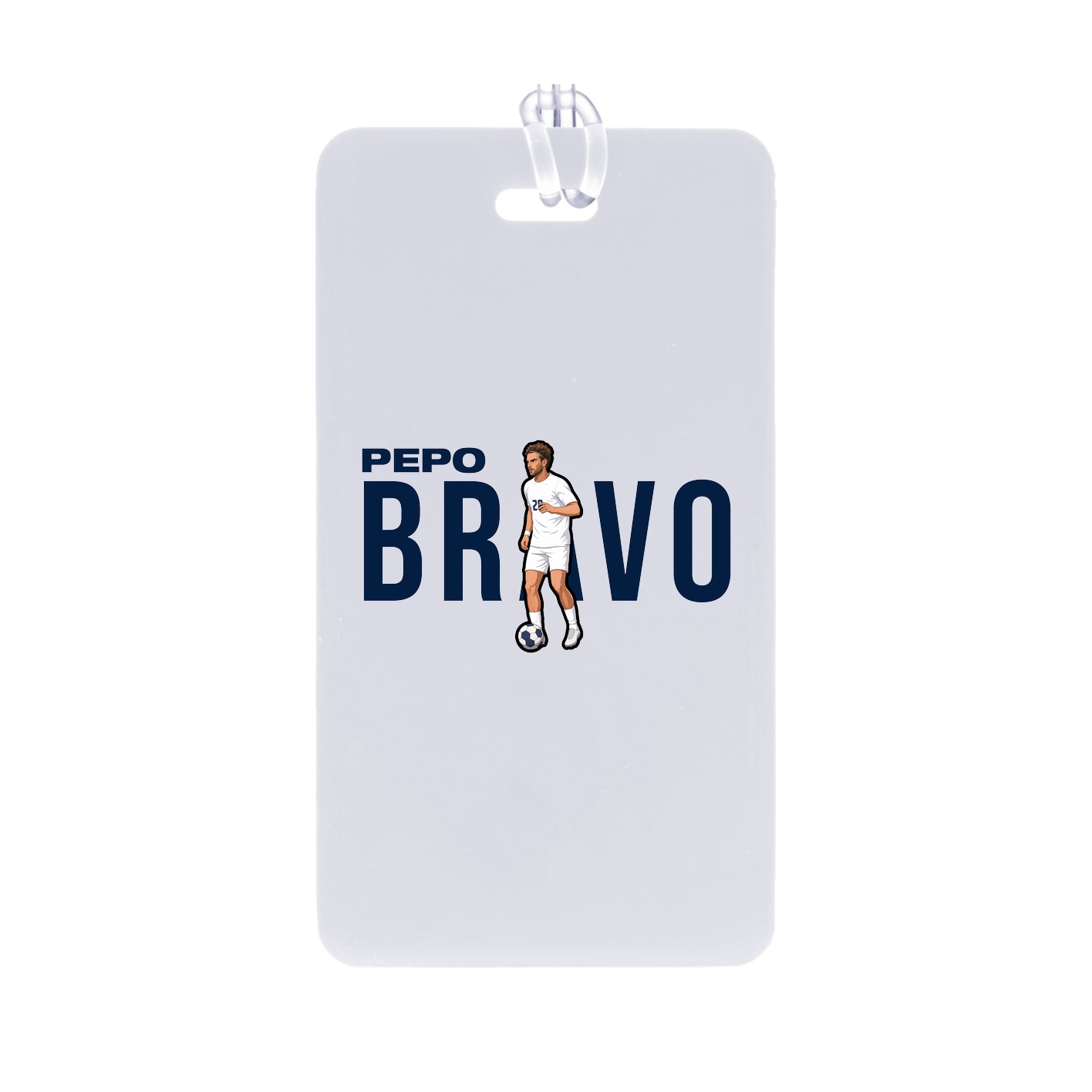 Bag Tag — Player Name in Classic
